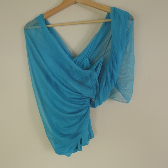 New NWT Christopher Esber Top Tulle Ribbed - Picture 5 of 13